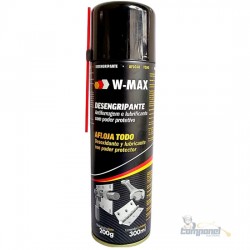 Desengripante Spray Lubrificante Fechaduras Dobradiças W-max 200g 300ml